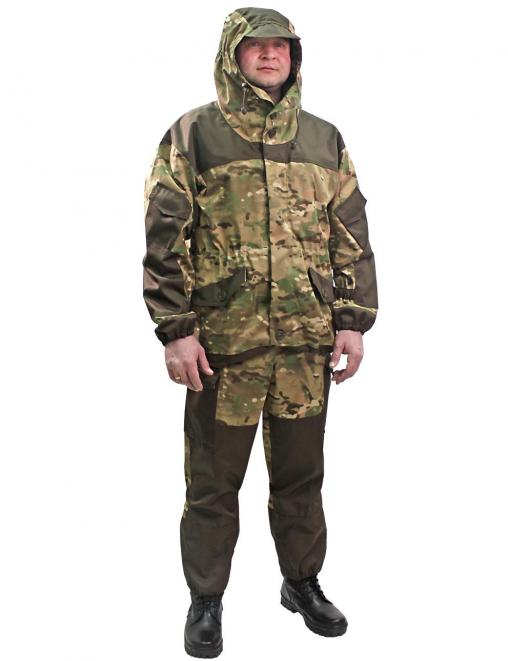 Костюм ГОРКА NEW тк.Смесовая цв.Мультикам с накладками