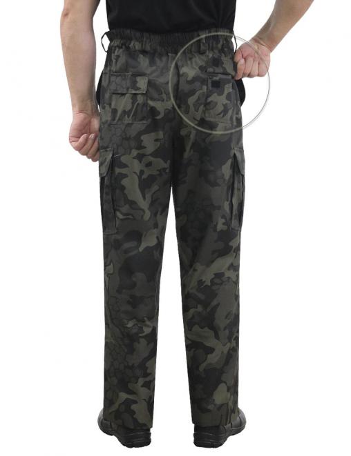 Брюки УНИВЕРСАЛ RS тк.Смесовая цв.BLUR 3318