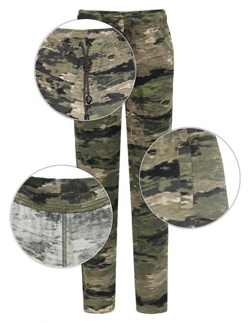 Брюки спортивные детские ЭКСТРИМ RS тк.Футер цв.Тигр