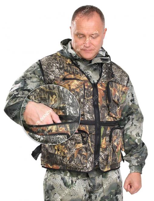 Жилет HUNTER RS тк.Смесовая цв.Лес