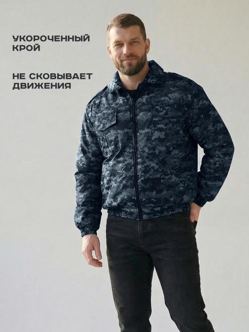 Ветровка ОХРАНА RS тк.Оксфорд цв.Цифра Темно-синяя