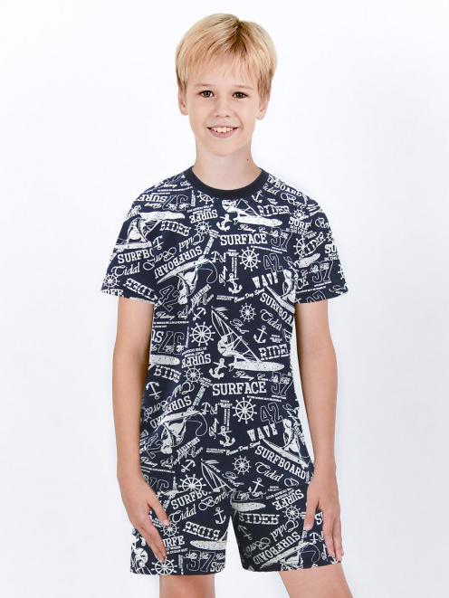 Комплект детский ЗАРНИЦА ЛЕТО с шортами цв.Регата Синий