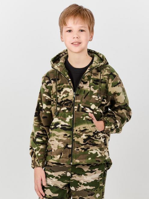 Толстовка детская БАРС тк. Флис цв. Мультикам