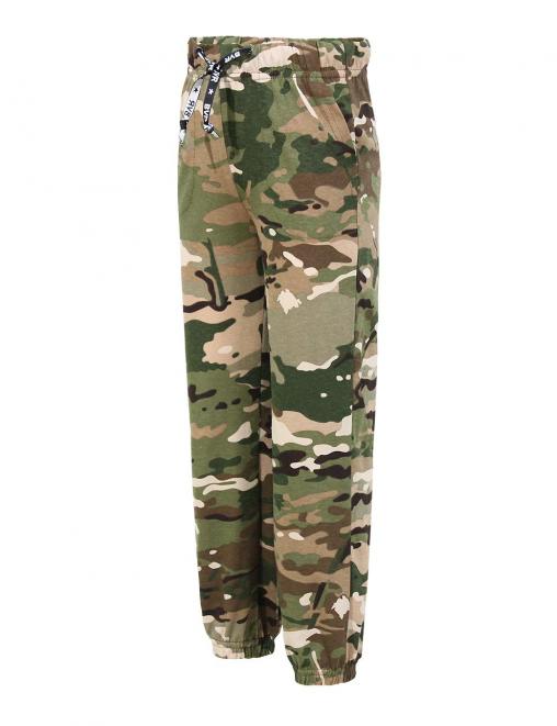 Брюки детские летние RAINBOW тк.Кулирка цв.Мультикам