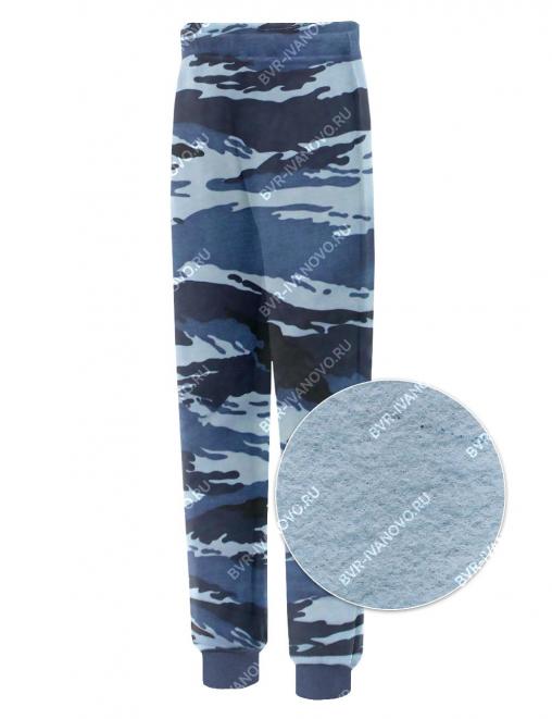 Трико поддёва детское RS тк.Футер 2х-нитка с начесом цв.Синий Камыш