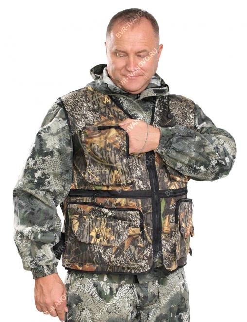 Жилет HUNTER RS тк.Смесовая цв.Лес