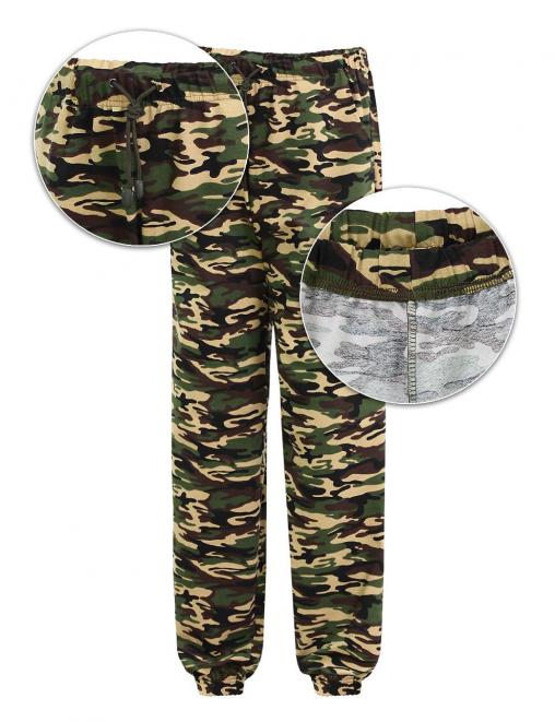 Трико мужское ТОРНАДО RS тк.Футер цв.Зелёный КМФ NEW