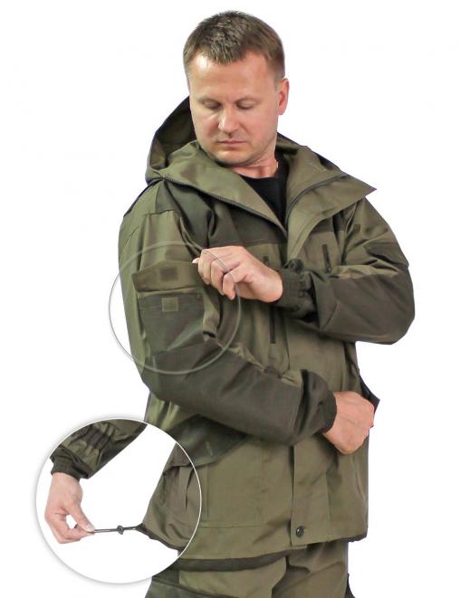 Костюм ГОРКА РУБЕЖ тк.Рип Стоп цв. Олива