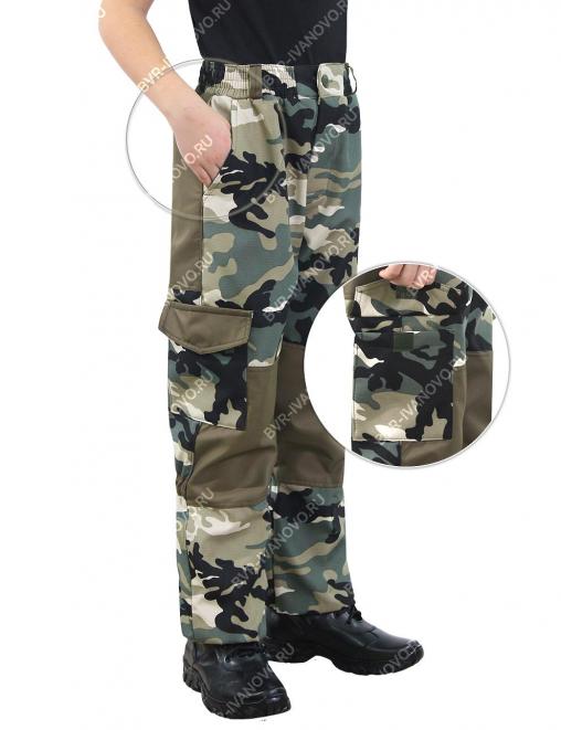 Костюм детский ГОРКА-Demi RS тк.Polarfleece рип-стоп цв.Зелёный КМФ Костюм детский ГОРКА-Demi RS тк.Polarfleece рип-стоп цв.Зелёный КМФ