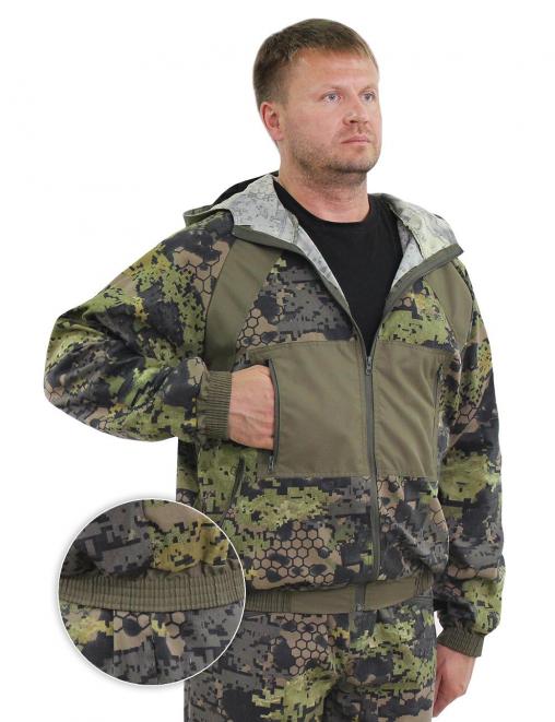 Костюм ПАРТИЗАН  RS тк.Смесовая цв.LOGO PIXEL