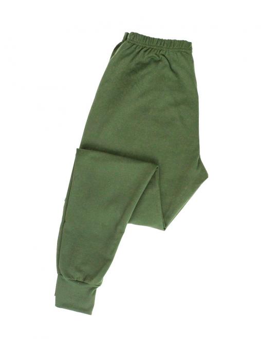 Кальсоны без начёса тк.Кулирка цв.Олива