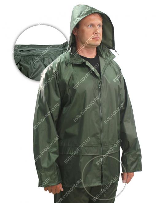Костюм влагозащитный  RS тк.Нейлон цв.Зелёный