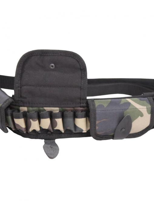Патронташ КАЛИБР 12/16 24 патрона (закрытый тканевый) мод-257-1 (кмф)