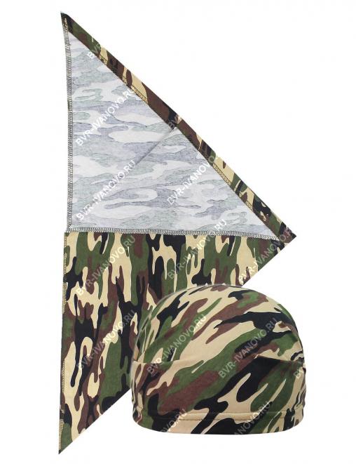 Косынка цв.Зеленый КМФ NEW