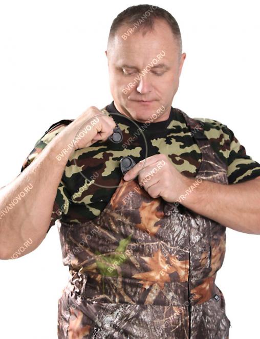 Полукомбинезон утеплённый тк.Оксфорд цв.Лес 