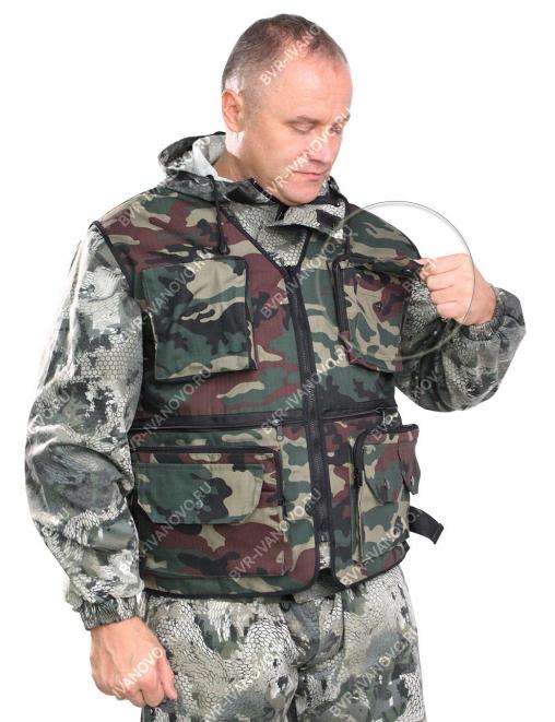 Жилет HUNTER RS тк.Рип-стоп цв.Зеленый КМФ