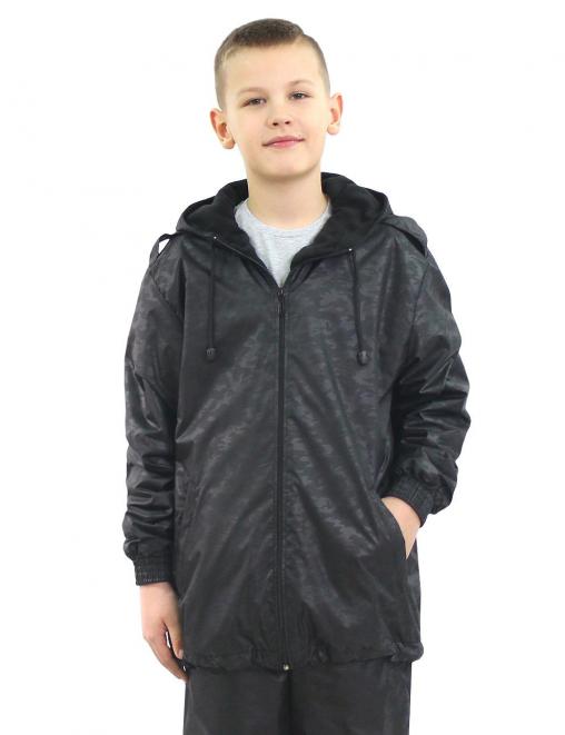 Костюм детский АЛЬФА-DEMI тк.Дюспа цв.Чёрный КМФ