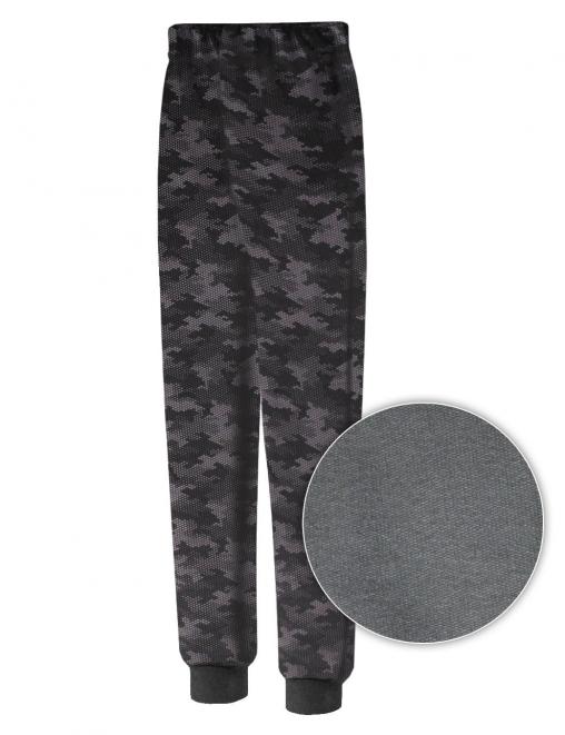 Трико детское спортивное ДАЧНОЕ тк.Футер 2-х нитка цв. BLUR КМФ Чёрный NEW