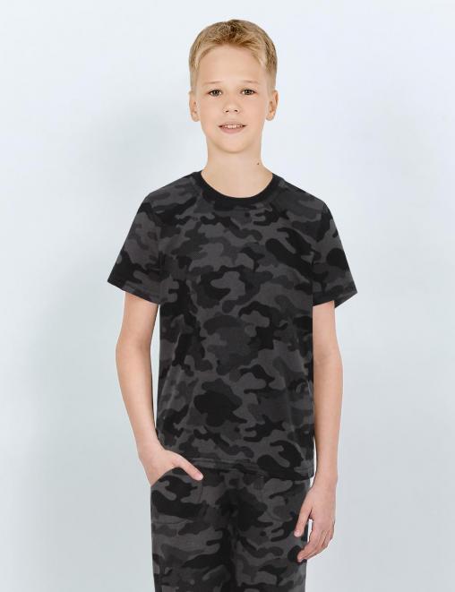 Комплект детский SUMMER TIME с брюками цв.Чёрный КМФ Рубеж