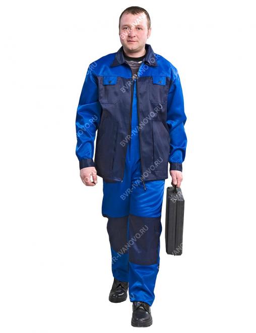 Костюм СПЕЦИАЛИСТ RS цв.Василёк/Синий