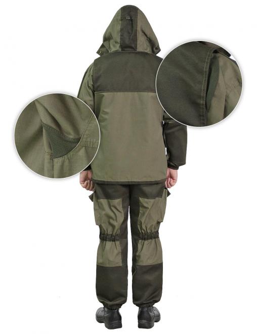 Костюм ГОРКА РУБЕЖ тк.Рип Стоп цв. Олива