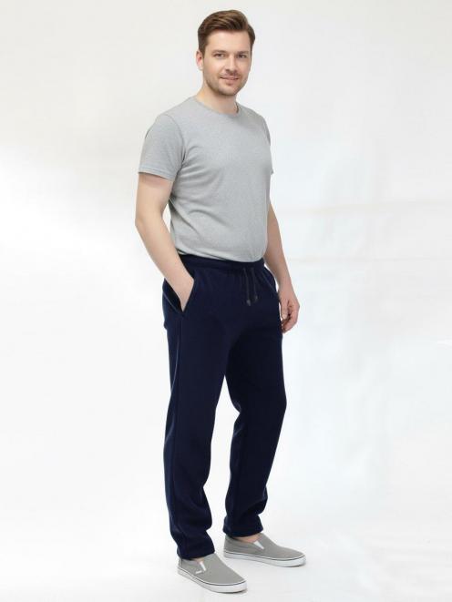 Брюки мужские SPORT тк.Флис цв.Синий