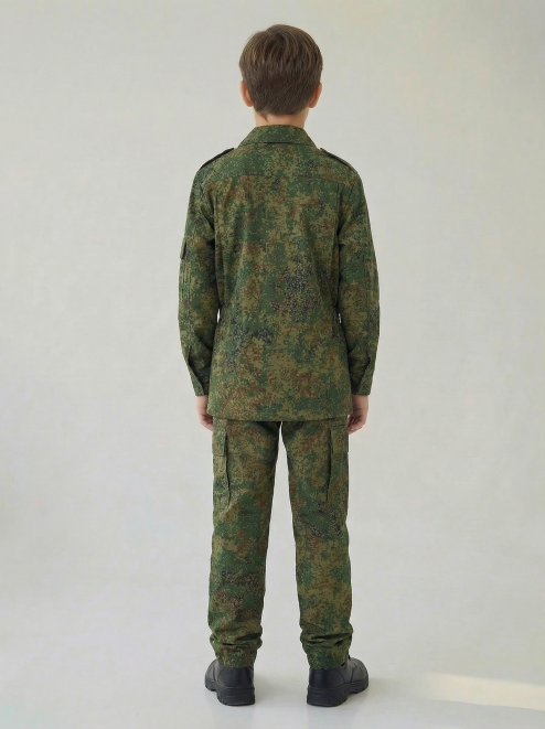 Костюм детский ВОЕННО-ПОЛЕВОЙ тк.Смесовая цв.Цифра Светлая