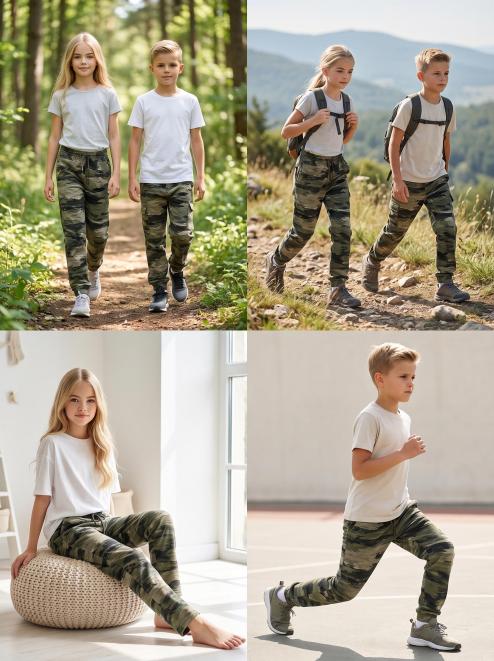Штаны детские ЭКСТРИМ RS тк.Футер цв.Тигр