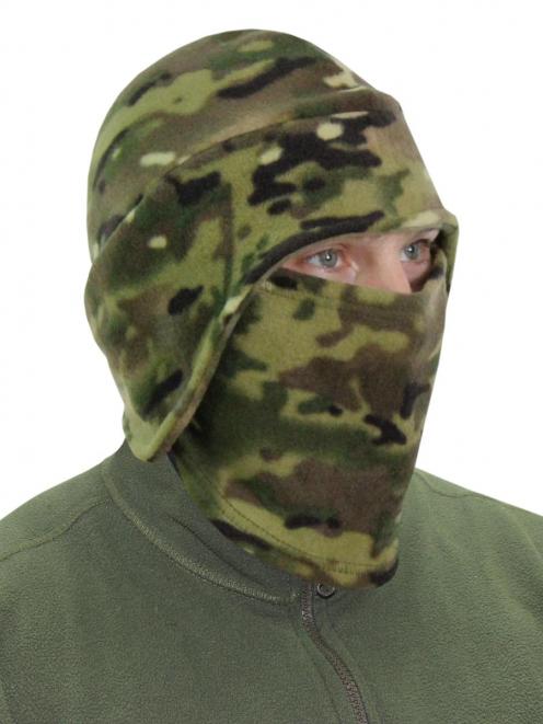 Шапка-маска СНЕГОХОД тк.Флис цв.Мультикам