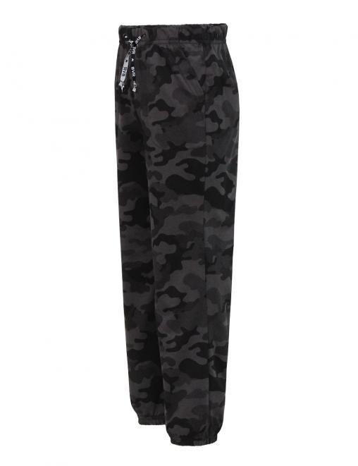 Брюки детские летние RAINBOW тк.Кулирка цв.Чёрный КМФ Рубеж