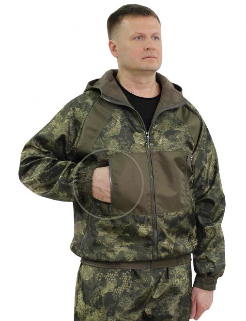 Костюм БЕРКУТ-DEMI тк.Polarfleece цв.BLUR 1252-6