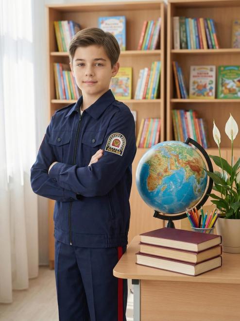 Костюм МЧС детский цв.Синий