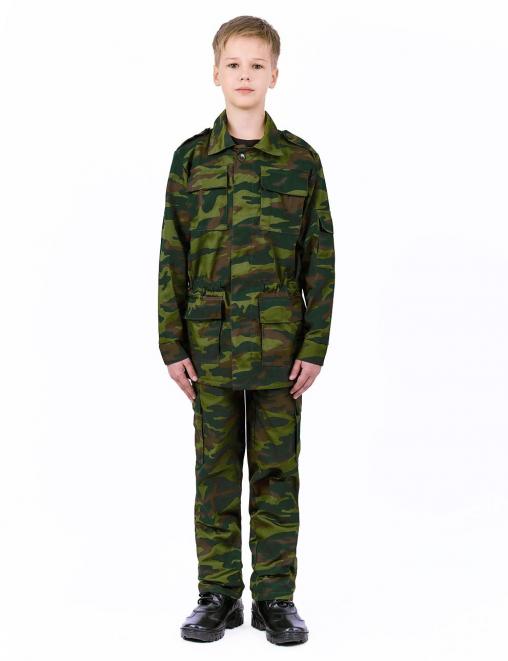 Костюм детский ВОЕННО-ПОЛЕВОЙ тк.Смесовая цв.Флора