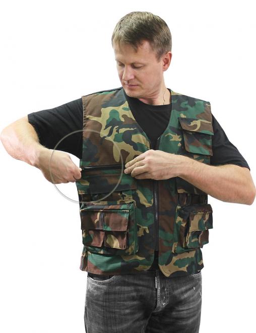 Жилет УНИВЕРСАЛЬНЫЙ RS тк.Рип-стоп цв.Зеленый КМФ