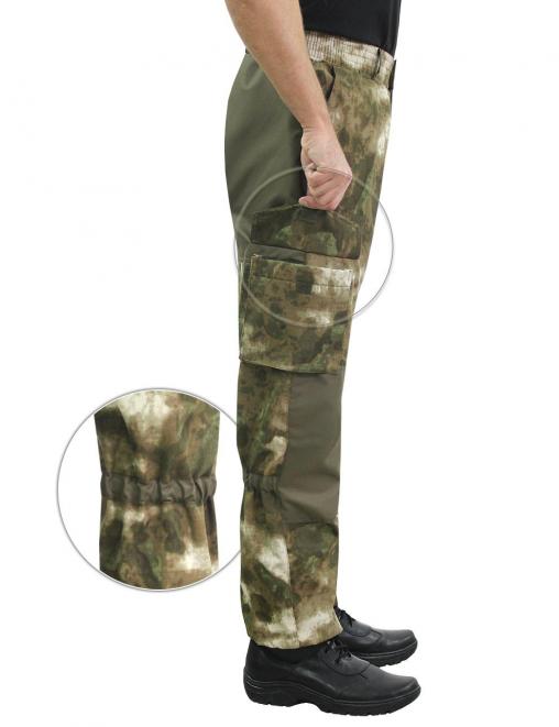 Костюм ГОРКА-ДЕМИ  RS тк.Polarfleece рип-стоп цв.Атак зелёный