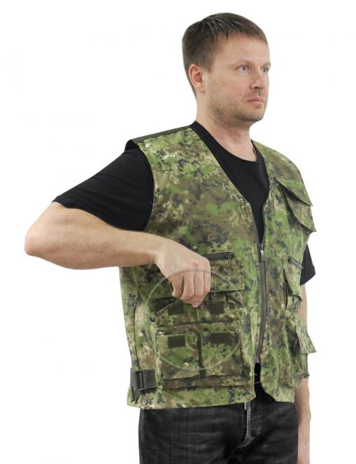 Жилет УНИВЕРСАЛЬНЫЙ RS тк.Рип-Стоп цв.BLUR 1256