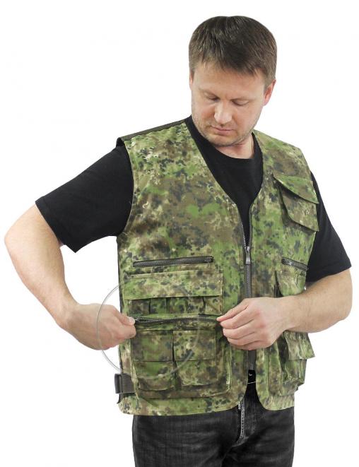 Жилет УНИВЕРСАЛЬНЫЙ RS тк.Рип-Стоп цв.BLUR 1256