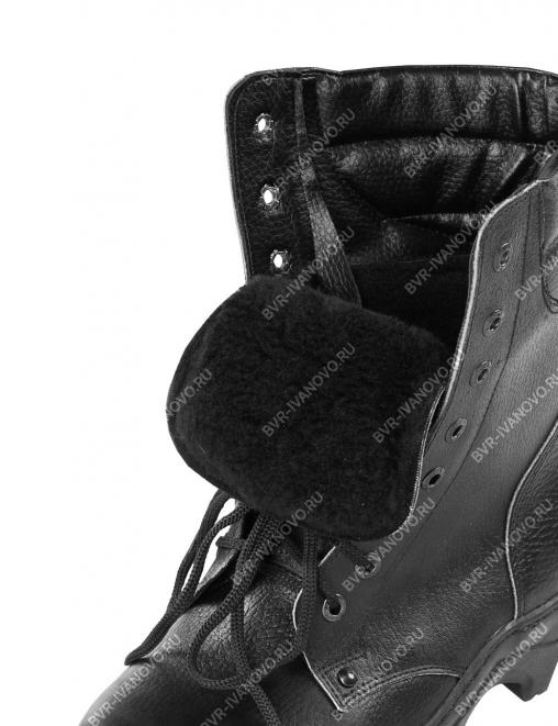 Берцы ОМОН RS хром/искуственный мех
