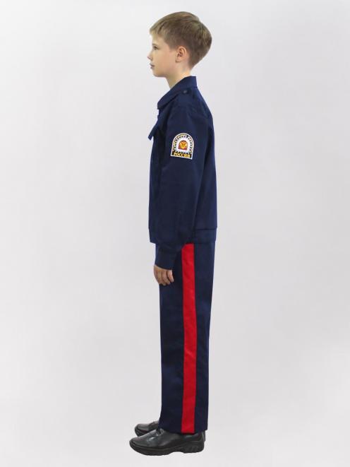 Костюм КАДЕТ-СТАРШЕКЛАССНИК тк.Смесовая Балтекс цв.Синий