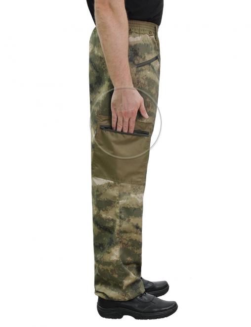 Костюм ПАРТИЗАН тк.Смесовая цв.Мох зеленый