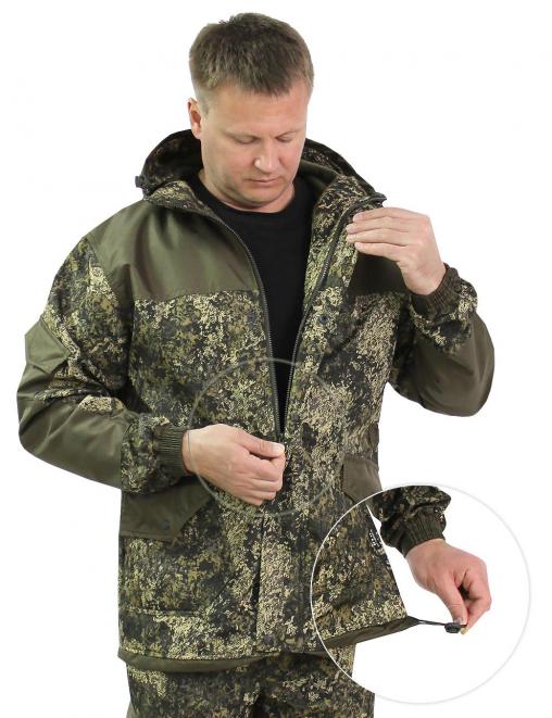 Костюм ГОРКА-ДЕМИ  RS тк.Polarfleece цв.BLUR 1311