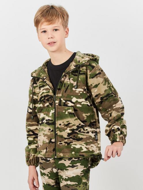 Толстовка детская БАРС тк. Флис цв. Мультикам