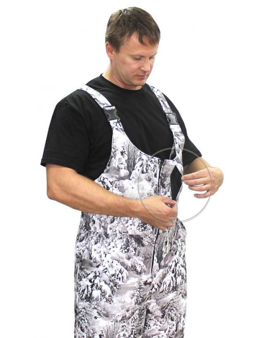 Костюм зимний HUNTER тк.Алова цв.Белый Лес 2