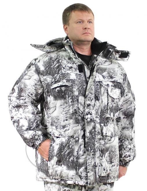 Костюм зимний ФОРЕСТ тк.Алова цв.Белый Лес 2