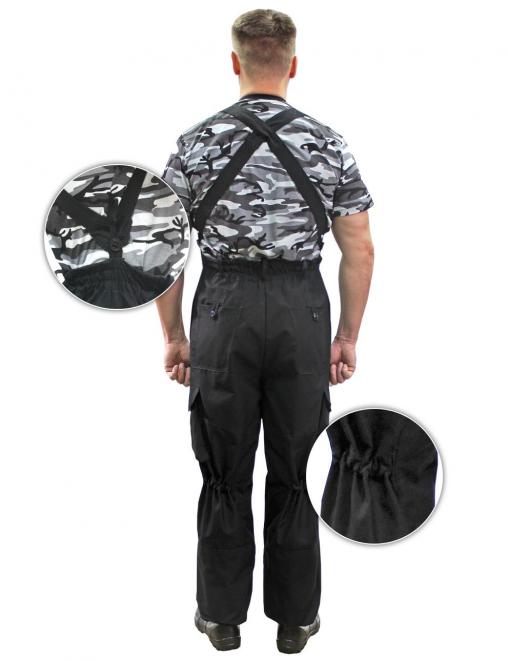 Костюм ГОРКА тк.Рип-стоп цв.Чёрный