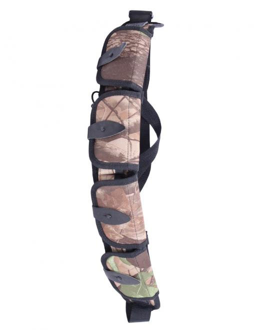 Патронташ КАЛИБР 12/16 24 патрона (закрытый тканевый) мод-257-2 (лес)