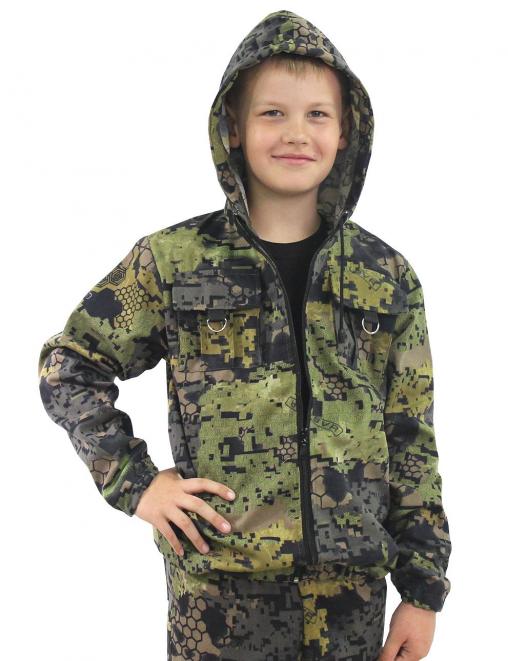 Костюм детский ЗАРНИЦА RS тк.Смесовая цв.Пиксель LoGo Костюм детский ЗАРНИЦА RS тк.Смесовая цв.Пиксель LoGo