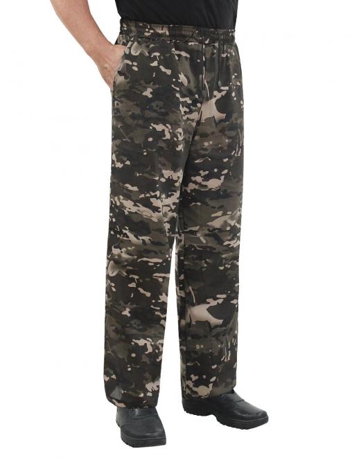 Брюки БОЙСКАУТ RS тк.Облегченная смесовая цв.Мультикам коричневый