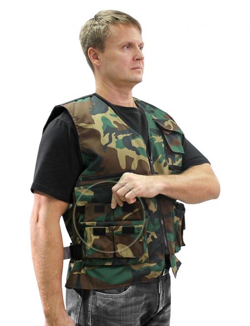 Жилет УНИВЕРСАЛЬНЫЙ RS тк.Рип-стоп цв.Зеленый КМФ