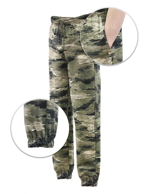 Трико мужское ТОРНАДО тк.Футер цв.Тигр